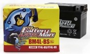 Battery Man バッテリーマン バッテリー BM4L-BS(YT4L-BS 互換)(液入充電済み)