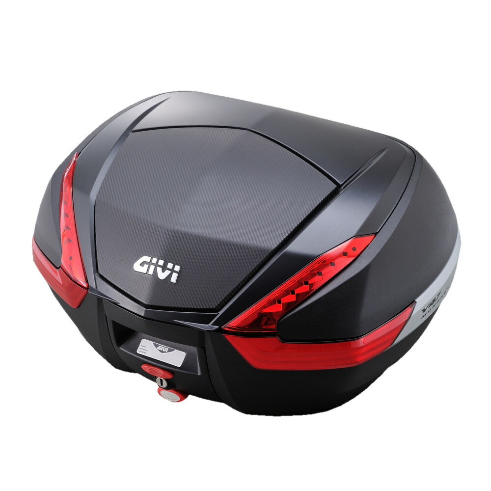 GIVI ジビ モノキーケース V47シリーズ カラー：未塗装ブラック (カーボン調パネル) V47NN