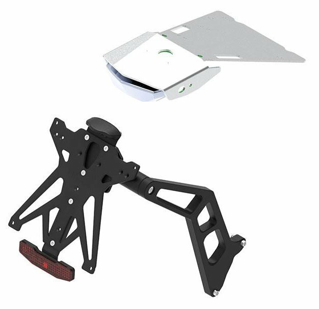 LighTech ライテック アジャスタブルナンバープレートホルダー R NINE T PURE SCRAMBLER URBAN GS RACE..