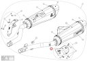 AKRAPOVIC アクラポビッチ 【リペアパーツ】P-HSB16R1L heat shield ca K1600GT K1600GTL BMW マフラーガード...