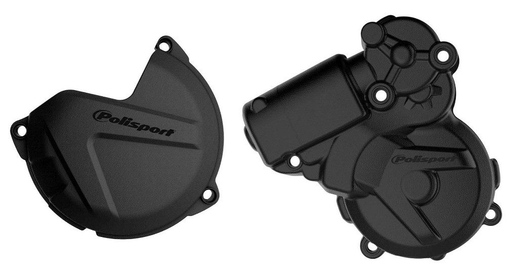 POLISPORT ポリスポーツ エンジンカバー セット TE250 TE300 250EXC 250XC-W 300EXC 300XC-W HUSQVARNA ハスクバーナ KTM クラッチカバー エンジンパーツ エンジン