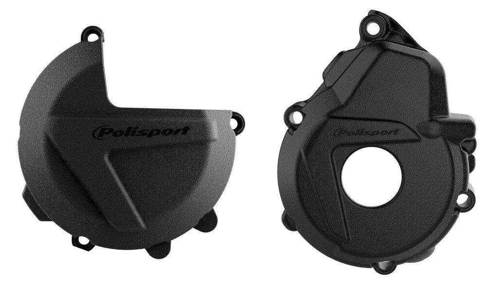 POLISPORT ポリスポーツ エンジンカバー セット FE250 FE350 250EXC-F 250XCF-W 350EXC-F 350XCF-W HUSQVARNA ハスクバーナ KTM クラッチカバー エンジンパーツ エンジン