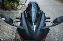 OR6D Carbon sticker オーランカーボンステッカー Dark tint windshield YZF-R15 YAMAHA ヤマハ スクリーン ...