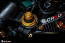 OR6D Carbon sticker オーランカーボンステッカー Fork caps YZF-R15 YAMAHA ヤマハ フロントフォークトップキャップ サ...