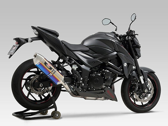 YOSHIMURA ヨシムラ スリップオン R-77J サイクロン EXPORT SPEC 政府認証 GSX-S750 SUZUKI スズキ タイプ：STBS(チタンブルーカバー)／重量(STD4.6kg)：2.6kg