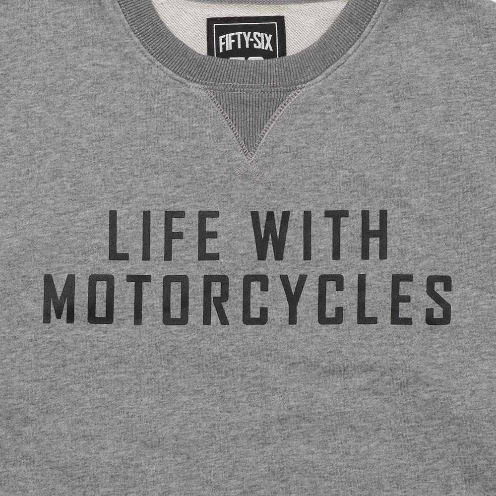 56design 56デザイン LIFE WITH MOTORCYCLES SWEAT [ライフウィズモーターサイクル スウェット] サイズ：S