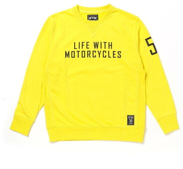 56design 56デザイン LIFE WITH MOTORCYCLES SWEAT [ライフウィズモーターサイクル スウェット] サイズ：S