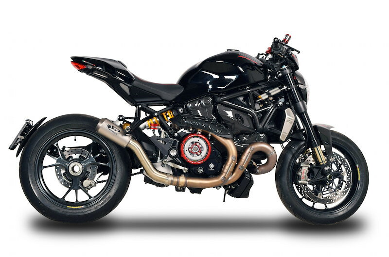 SPARK EXHAUST スパーク マフラー MOTOGP スリップオンマフラー サイドマウント仕様 Monster 1200 R 16-18 DUCATI ドゥカティ