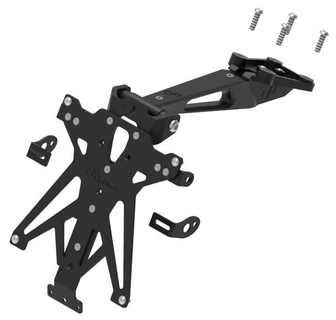 LighTech ライテック アジャスタブルナンバープレートホルダー 1290 SUPER DUKE R KTM フェンダーレスキット フェンダー関連 外装