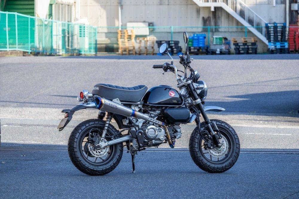 OVER オーヴァー TT-Formula RS＋PRO Mini Lアップ フルチタン Monkey125 HONDA ホンダ フルエキゾーストマフラー マフラー