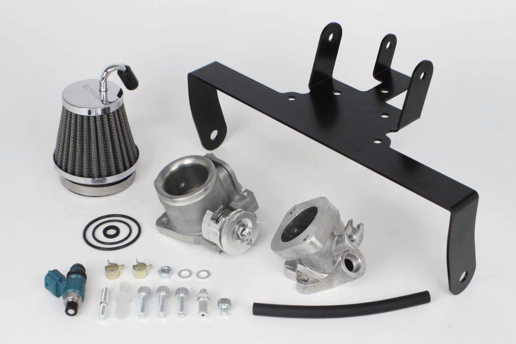 SP武川 SPタケガワ ビッグスロットルボディーキット Φ34 Z125 PRO KAWASAKI カワサキ スロットルボディ 吸気関連 エンジン