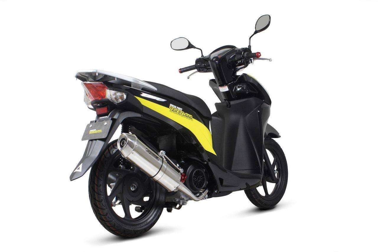 SP武川 SPタケガワ コーンオーバルマフラー/DIO-110：EBJ-JF58/2BJ-JF58 ディオ110 HONDA ホンダ フルエキゾーストマフラー マフラー
