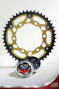 K2 Factory Brand ケーツーファクトリーブランド SPROCKET FOR NINJA250 リアスプロケット スチール＆アルミニウム NINJA250 KAWASAKI カワサキ