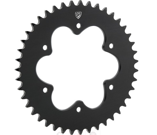 CNC Racing シーエヌシーレーシング リアスプロケット 5ホール DUCATI ドゥカティ ドリブンスプロケット・リアスプロケット 駆動系 丁数：44