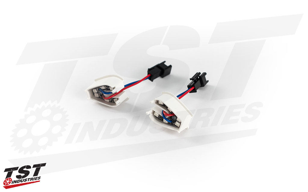 TST ティーエスティー LEDフロントウインカー HALO-GTR YZF-R3 YZF-R25 YAMAHA ヤマハ ウインカー 灯火類 電装系