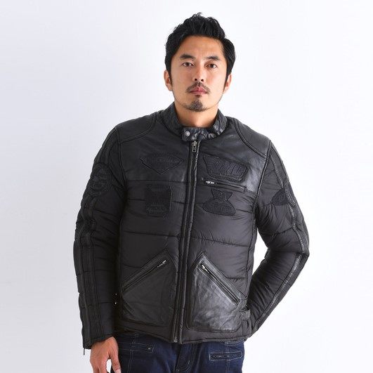 DEGNER デグナー レザーテキスタイルジャケット レザージャケット ジャケット アパレル