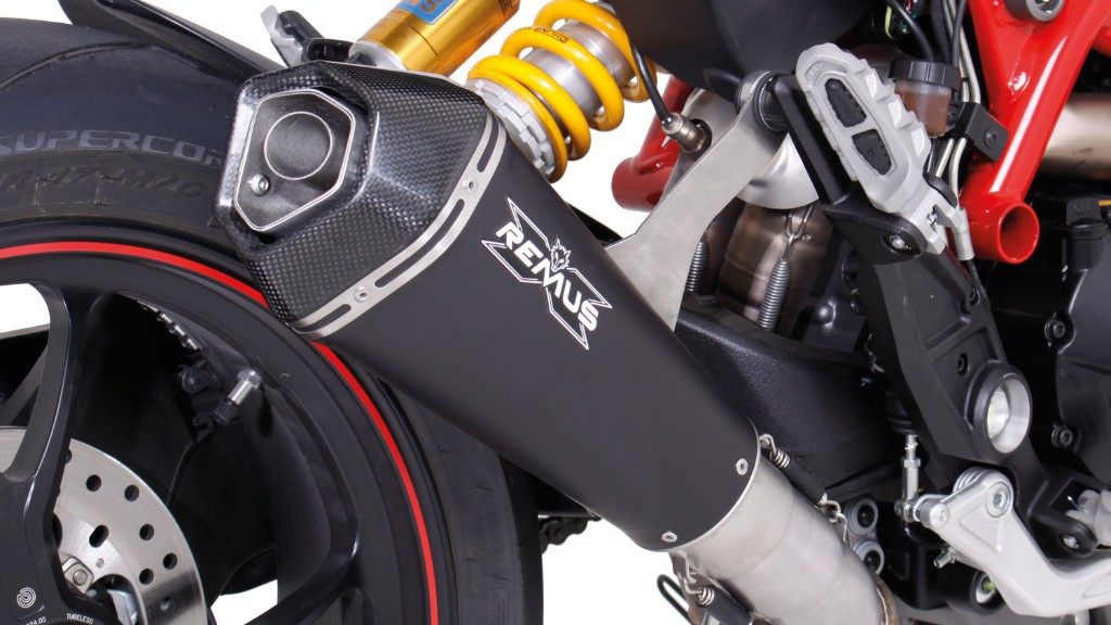 REMUS レムス HYPERCONE スリップオンマフラー 中間パイプ付 Hypermotard 939 SP DUCATI ドゥカティ マフラー