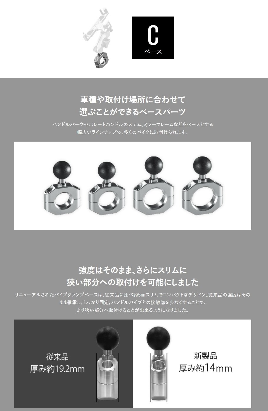 SYGN HOUSE サインハウス C-41 パイプクランプベース その他各種電子機器マウント・オプション・補修部品 電子機器類