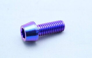T2Racingティーツーレーシングテーパーキャップボルトサイズ:8×20/カラー:ブルー