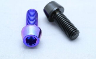T2Racingティーツーレーシングテーパーキャップボルトサイズ:8×20/カラー:ブルー