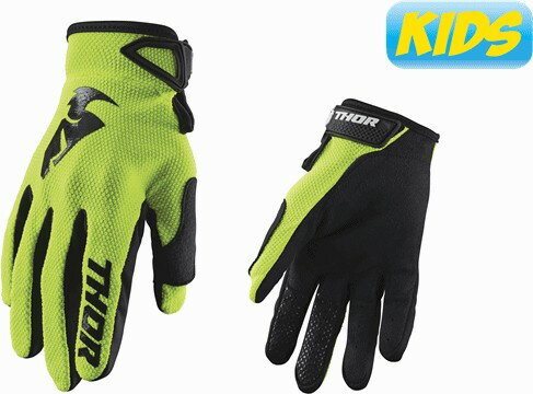 Off-Road Gloves - THOR ソアー SECTOR グローブ キッズ オフロードグローブ オフロードバイクウェア アパレル