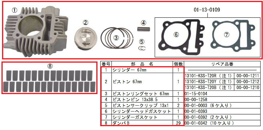 SP武川SPタケガワシリンダーキット(SCUT/67mm/178cc)KSR110KSRPROZ125KLX110KLX110LKAWASAKIカワサキボアアップキットエンジンパーツエンジン SP武川SPタケガワシリンダーキット(SCUT/67mm/178cc)KSR110KSRPROZ125KLX110KLX110LKAWASAKIカワサキボアアップキットエンジンパーツエンジン