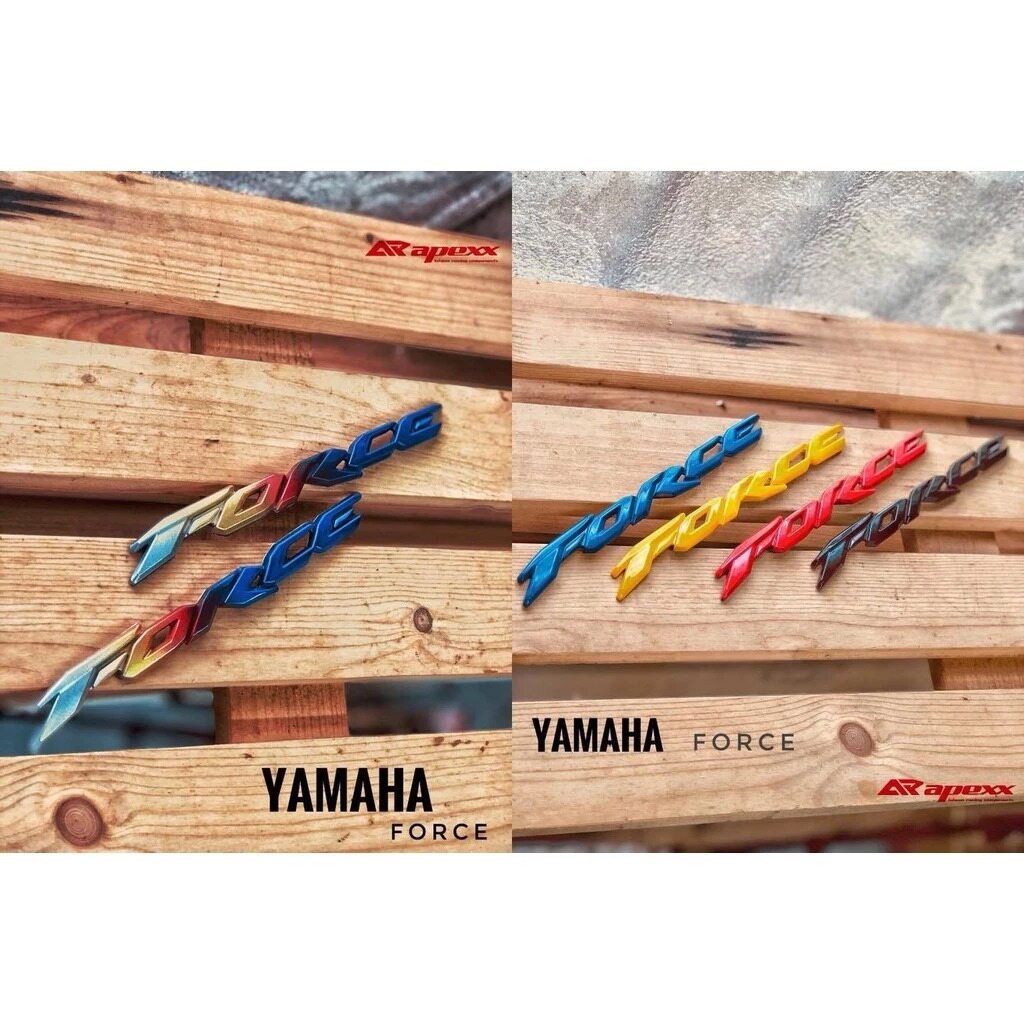 APEXX アペックス FORCE Emblem Set エンブレム 外装