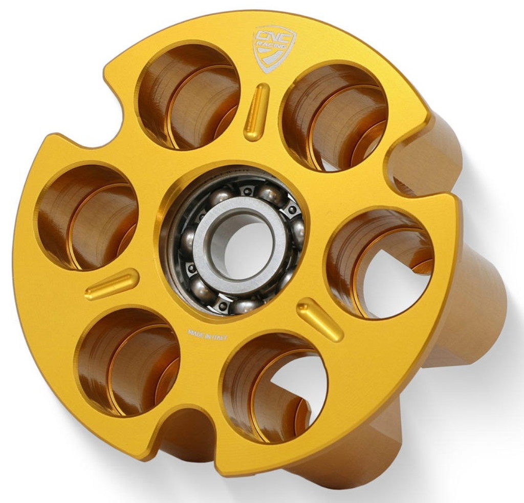 CNC Racing シーエヌシーレーシング クラッチプレッシャープレート HYPERMOTARD 796 MONSTER 620 696 797 S2R 800 MULTISTRADA SCRAMBLER Cafe Racer Classic Full Throttle Icon Urban Enduro DUCATI ドゥカティ 駆動系 カラー：ゴールド