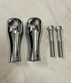 部品屋K&W 【TC BROS】スプリンガーライザー HARLEY-DAVIDSON ハーレーダビッドソン ハンドルポスト・ハンドルライザー ハンドル周辺パーツ ハンドル