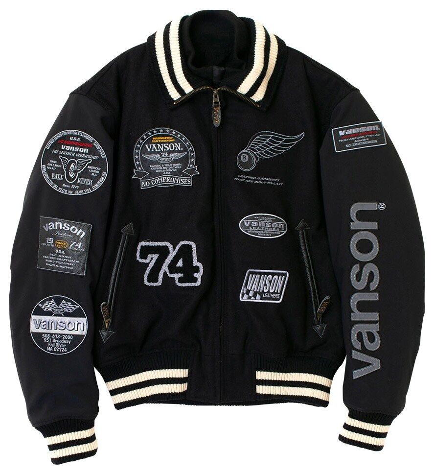 楽天市場】vanson メルトン ウール ジャケットの通販