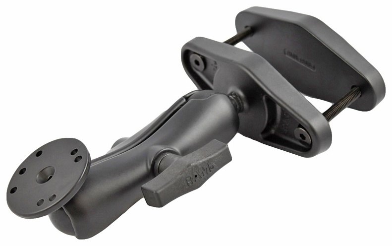 RAM MOUNTS ラムマウント AMPSラウンドベース＆スクエアクランプベース(標準アーム) その他各種電子機..