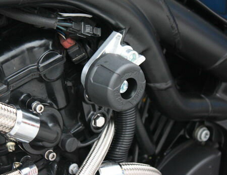 GSG MOTOTECHNIK GSGモトテクニック フレームスライダー SPEEDTRIPLE [スピードトリプル] T509 No161317まで TRIUMPH トライアンフ エンジンスライダー・フレームスライダー フレーム