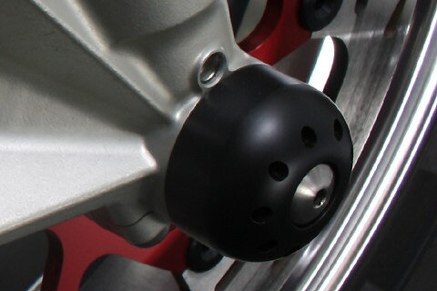 MOTO CORSE モトコルセ フロントアクスルスライダー＆チタニウムスクリュー STREETFIGHTER848 [ストリートファイター] DUCATI ドゥカティ アクスルスライダー フレーム