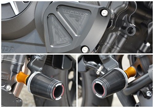 AGRAS アグラス レーシングスライダーSET CB1000R 2018- HONDA ホンダ エンジンスライダー・フレームスライダー フレーム