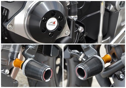 AGRAS アグラス レーシングスライダーSET CB1000R 2018- HONDA ホンダ エンジンス...
