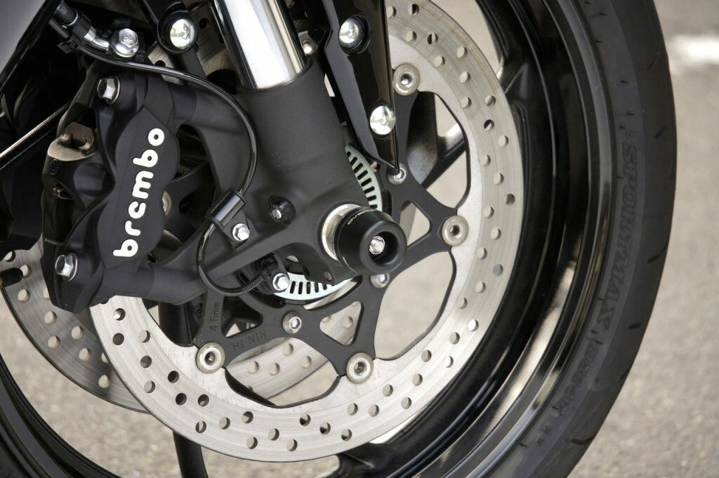 OVER オーヴァー フロントアクスルスライダー GSX-S1000F KATANA GSX-S1000 GSX-S1000GT SUZUKI スズキ アクスルスライダー フレーム