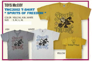 BUCO ブコ TOYS McCOY[トイズマッコイ] Felix the Cat SPIRITS OF FREEDOM[スピリッツ オブ フリーダム] Tシャツ サイズ：M