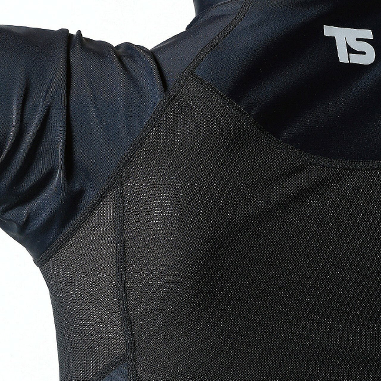 TSDESIGN ティーエスデザイン ハイネックショートスリーブシャツ アンダーシャツ・...