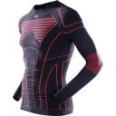 X-Bionic エックスバイオニック MOTO MEN LONGSLEEVE,WINTER,BLK/RED アンダーシャツ・インナーシャツ アパレル(2)