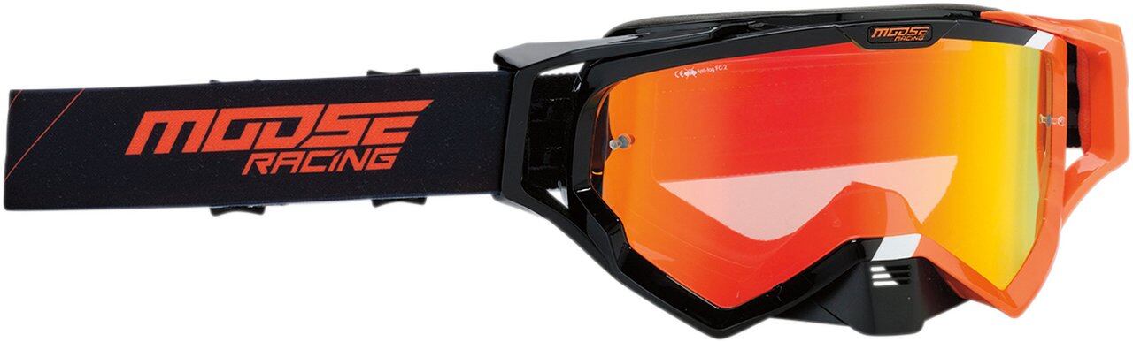 MOOSE RACING ムースレーシング XCR ゴーグル カモイエロー／オレンジ [2601-2342] オフロードゴーグル アパレル