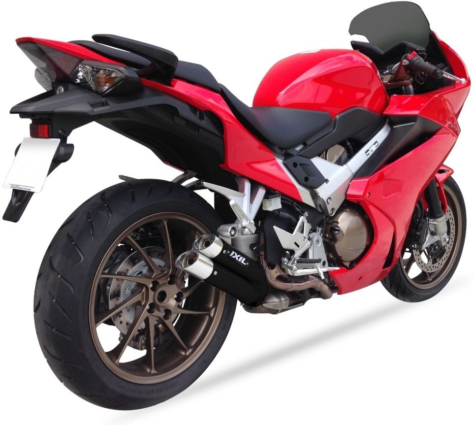 HONDA - IXIL イクシル L3XB デュアルタイプ スリップオンマフラー VFR800F HONDA ホンダ マフラー