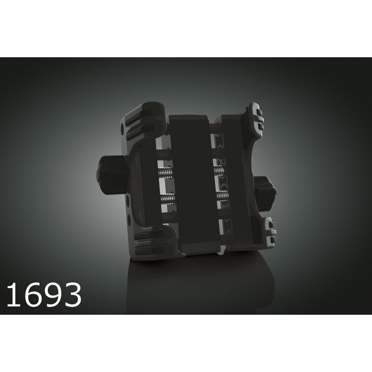 Kuryakyn クリアキン TECH-CONNECT デバイスホルダー タイプ：スタンダード(1-5／8'-3-5／8')デバイス用