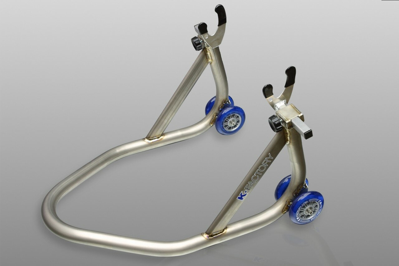 K-FACTORY ケイファクトリー チタンスタンド(Vフックタイプ) リアスタンド