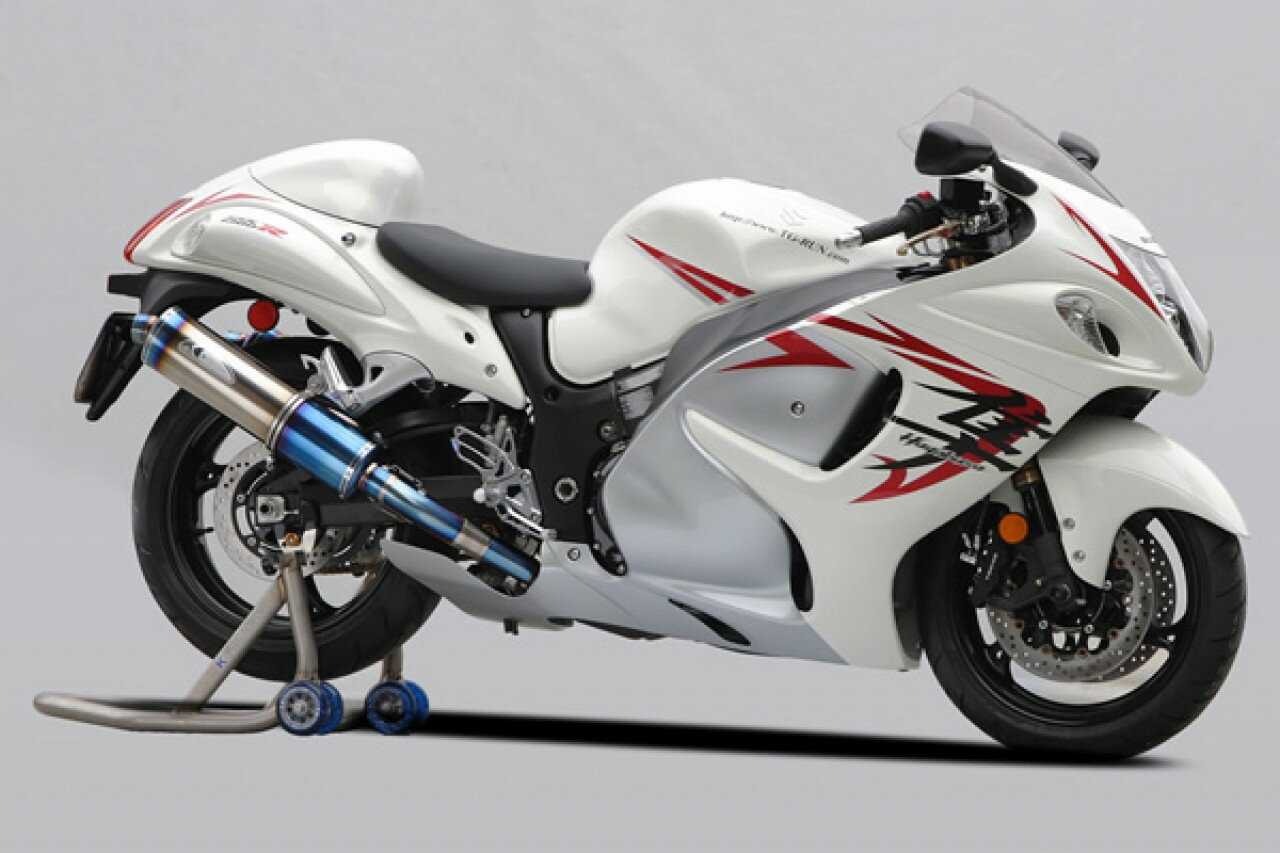 K-FACTORY ケイファクトリー FRC チタン スリップオン 2本出し GSX1300R 隼 SUZUKI スズキ スリップオンマフラー マフラー