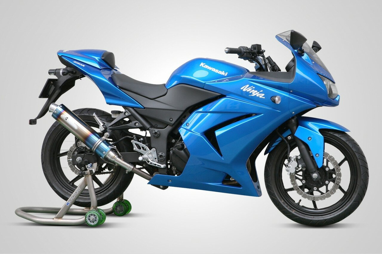 K-FACTORY ケイファクトリー FRC スリップオンマフラー 1本出し NINJA250R KAWASAKI カワサキ マフラー