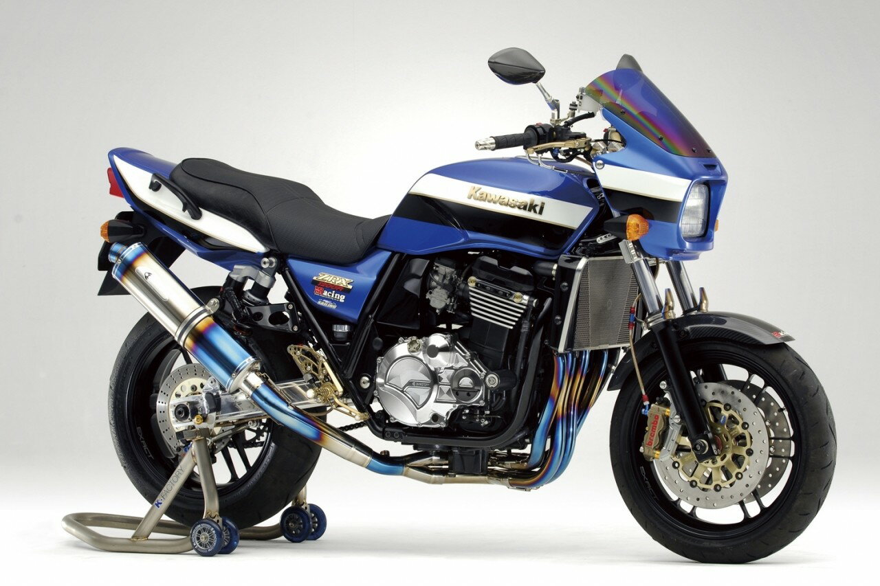 K-FACTORY ケイファクトリー FRC フルエキゾースト ZRX1200 KAWASAKI カワサキ フルエキゾーストマフラー マフラー