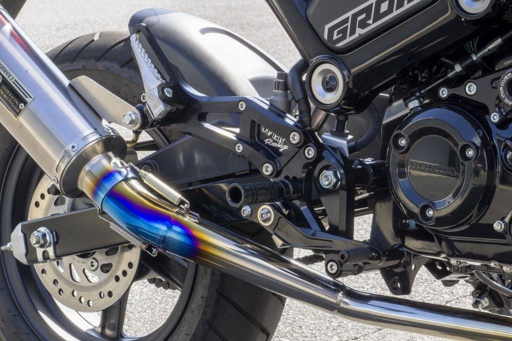 OVER オーヴァー バックステップ 4ポジション タンデム付 GROM HONDA ホンダ ステップ 足回り