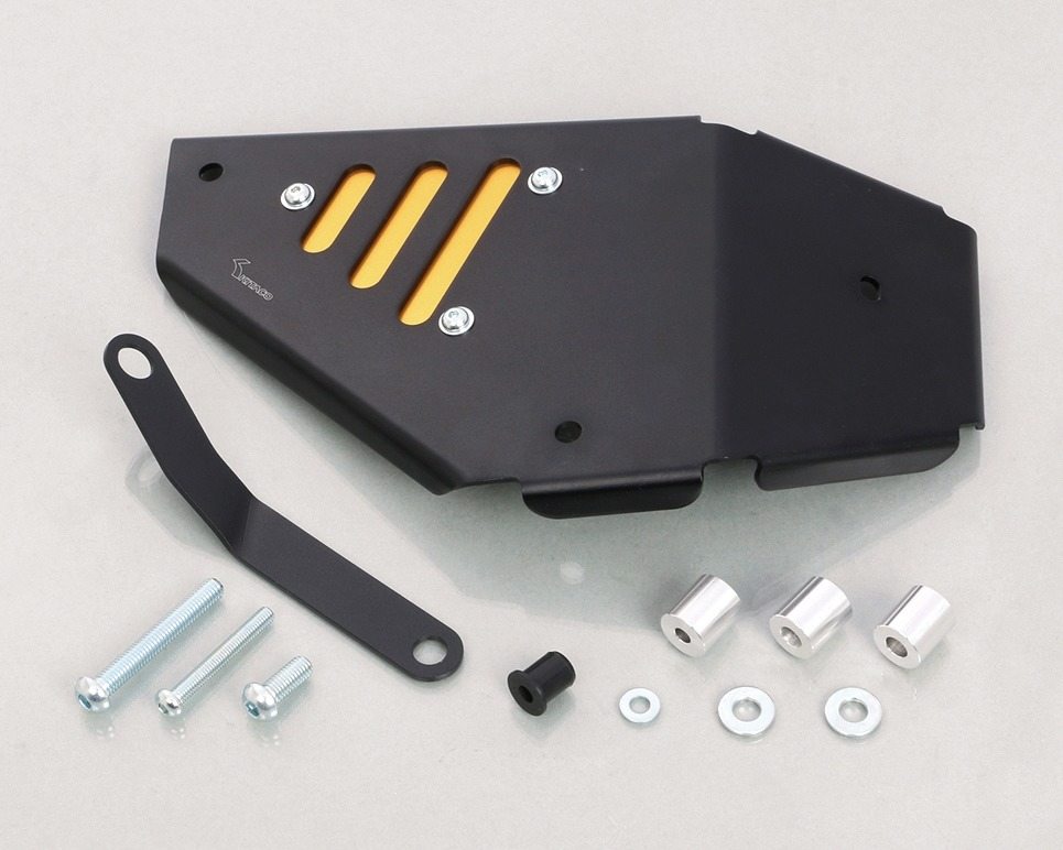 KITACO キタコ Rサイドカバータイプ2 モンキー125 HONDA ホンダ サイドカウル・サイドカバー カウル関連 外装 カラー：ブラック・ゴールド