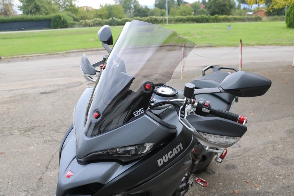 CNC Racing シーエヌシーレーシング スクリーン Multistrada ツーリング スモーク MULTISTRADA 1200 Enduro S Pikes Peak 1260 950 DUCATI ドゥカティ 外装
