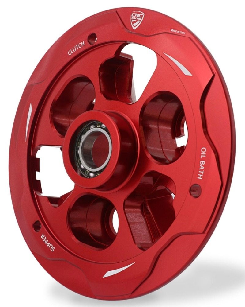 CNC Racing シーエヌシーレーシング クラッチプレッシャープレート ベアリング付き MONSTER 937 DUCATI ドゥカティ 駆動系 カラー：レッド